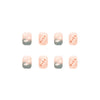 12 Sizes-24 Pcs Press On Nails R508
