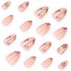 12 Sizes-24 Pcs Press On Nails JP4348