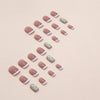 12 Sizes-24 Pcs Press On Nails W945