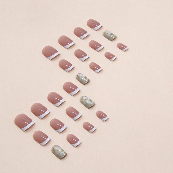 12 Sizes-24 Pcs Press On Nails W945