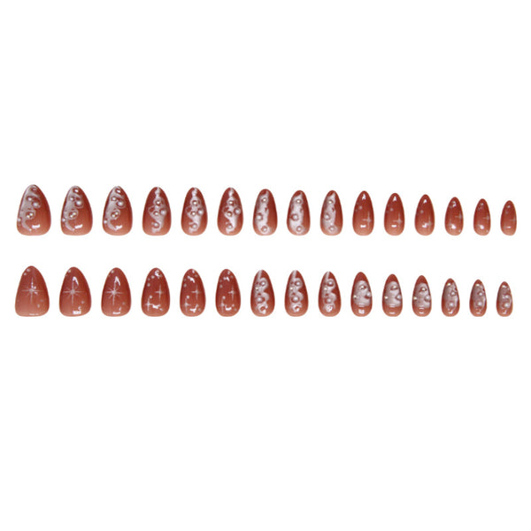 30 Pcs Press On Nails Z899