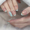 12 Sizes-24 Pcs Press On Nails R867