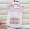 12 Sizes-24 Pcs Press On Nails K023