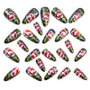 12 Sizes-24 Pcs Press On Nails Y1786