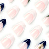 12 Sizes-24 Pcs Press On Nails JP2411