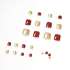 12 Sizes-24 Pcs Press On Nails JP1185