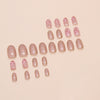 12 Sizes-24 Pcs Press On Nails W1739