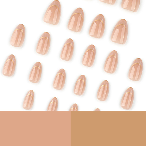12 Sizes-24 Pcs Press On Nails JP3863