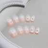 12 Sizes-24 Pcs Press On Nails K016