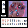 12 Sizes-24 Pcs Press On Nails W801