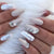 12 Sizes-24 Pcs Press On Nails D022