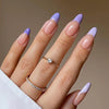 12 Sizes-24 Pcs Press On Nails JP1561