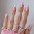 12 Sizes-24 Pcs Press On Nails W076
