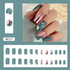 12 Sizes-24 Pcs Press On Nails W521