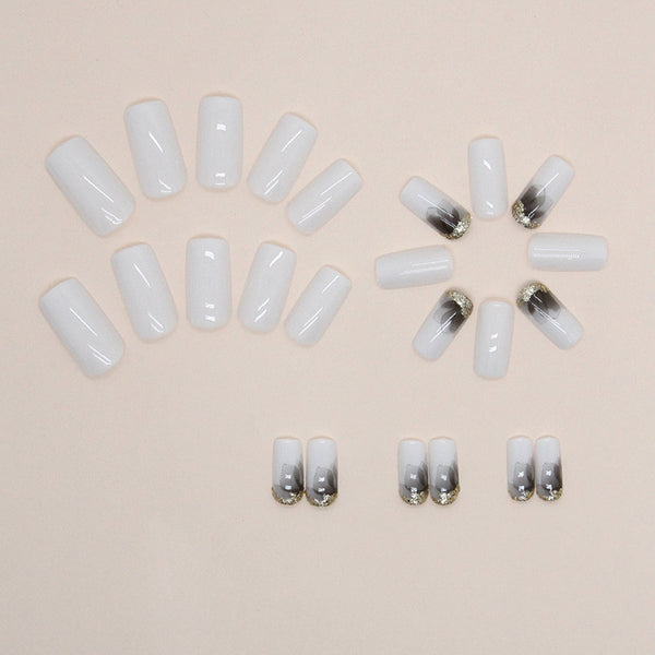 12 Sizes-24 Pcs Press On Nails W1245