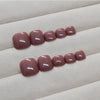 12 Sizes-24 Pcs Press On Nails F155