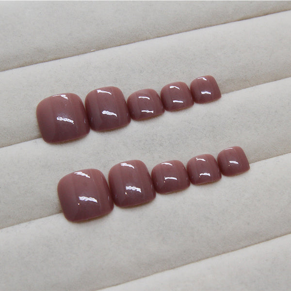 12 Sizes-24 Pcs Press On Nails F155