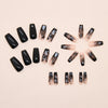 12 Sizes-24 Pcs Press On Nails W1898