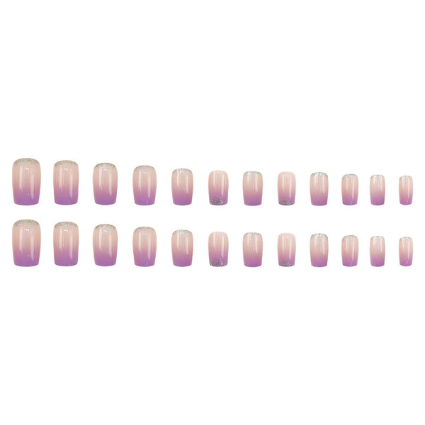 12 Sizes-24 Pcs Press On Nails W629