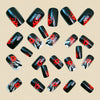 12 Sizes-24 Pcs Press On Nails Y1505