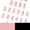 12 Sizes-24 Pcs Press On Nails JP4225