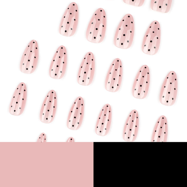 12 Sizes-24 Pcs Press On Nails JP4225