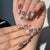 12 Sizes-24 Pcs Press On Nails JP1469