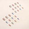 12 Sizes-24 Pcs Press On Nails W284