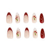 12 Sizes-24 Pcs Press On Nails JP4442