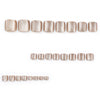 12 Sizes-24 Pcs Press On Nails JP3707