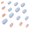 12 Sizes-24 Pcs Press On Nails JP4410