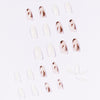 12 Sizes-24 Pcs Press On Nails JP1049