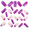 12 Sizes-24 Pcs Press On Nails Y1781