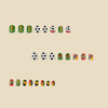12 Sizes-24 Pcs Press On Nails y2074-z-24
