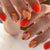 12 Sizes-24 Pcs Press On Nails W1071