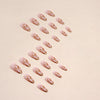12 Sizes-24 Pcs Press On Nails W704