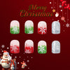 12 Sizes-24 Pcs Press On Nails C698