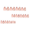 12 Sizes-24 Pcs Press On Nails JP4348