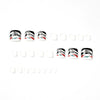 12 Sizes-24 Pcs Press On Nails JP1667