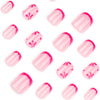 12 Sizes-24 Pcs Press On Nails JP3931