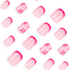 12 Sizes-24 Pcs Press On Nails JP3931