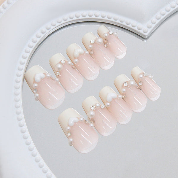 12 Sizes-24 Pcs Press On Nails Z760