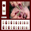 12 Sizes-24 Pcs Press On Nails W1873