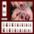 12 Sizes-24 Pcs Press On Nails W1873