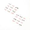 12 Sizes-24 Pcs Press On Nails JP1379