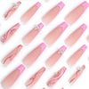 12 Sizes-24 Pcs Press On Nails JP2759