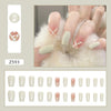12 Sizes-24 Pcs Press On Nails Z593