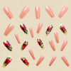 12 Sizes-24 Pcs Press On Nails Y510