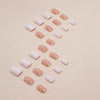12 Sizes-24 Pcs Press On Nails W1140