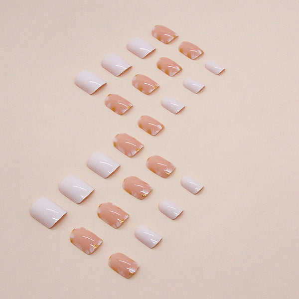 12 Sizes-24 Pcs Press On Nails W1140
